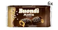 6x Motta Buondì Cioccolato 6 x 46g gebackener Kuchen mit Schokoladenfüllung 276g