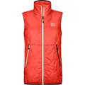 Ortovox Damen Swisswool Piz Vial Weste (Größe M, pink)