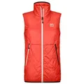 Ortovox Swisswool Piz Vial Vest Women - Isolationsweste - M - coral