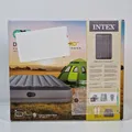 Intex 64114 DuraBeamPrestige Queen Luftbett (L x B x H) 203 x 152 x 30 cm Grau