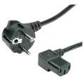 VALUE Value 19.99.1118 Strom Verbindungskabel Schwarz 1.80 m Elektro-Kabel, (180.00 cm)
