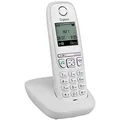 Gigaset A415 Telefon - Schnurloses DECT-Telefon - Mobilteil mit Grafik Display - mit Freisprechfunktion , Analog Telefon, weiß