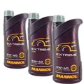Motoröl 5W-40 Mannol Extreme 3x1 Liter
