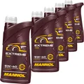 5x1L MANNOL EXTREME 5W40 MOTORÖL passend für RN0710 MB229.5 API SN VW 502.00