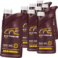 8x1L MANNOL EXTREME 5W40 MOTORÖL passend für RN0710 MB229.5 API SN VW 502.00
