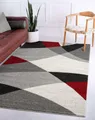 the carpet Teppich Pearl, rechteckig, Höhe: 11 mm, moderner dichter Wohnzimmer Teppich Konturenschnitt