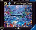 Ravensburger Puzzle Glow in the Dark, Im Zauber des Mondlichts, 500 Puzzleteile, Made in Germany