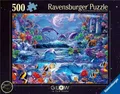 4005555004783 Puzzle 2D 500 Świecące - Magiczny świat Ravensburger