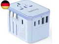 EPICKA Reiseadapter Weltweit, Universal Reisestecker Adapter 30W,