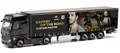HERPA, MERCEDES-BENZ Actros G. 4x2 mit 3-achsigem Anhänger WIELTON/ TIP., 1/8...