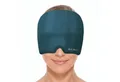 IEA Medical Schlafmaske Migräne Maske für Kopf – Kalt/Warm Gelmaske, Lichtschutz, blau, Soft & elastisch, abdunkelnd, reisetauglich, Kühlmaske,Schlafmaske