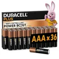 DURACELL Plus AAA-Batterien (36er-Pack) – Alkaline-Batterien 1,5 V