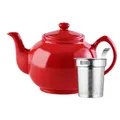 PRICE & KENSINGTON Geschenkset Teekanne 1,1 Liter mit Teesieb rot