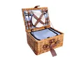 eGenuss Picknickkorb eGenuss Handgefertigter Picknickkorb mit Zubehör