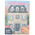 Depesche 13806 Create Your Sweet Home - Stickerbuch mit 24 Seiten zum Gestalten verschiedener Räume, inkl. mehr als 420 Sticker