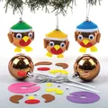 AV479 RotkehlchenKugelSets für den Weihnachtsbaum, kreatives Kunst und Bastel...