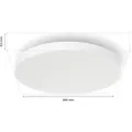 Philips Hue 8720169277618 LED Deckenleuchte Datura S Round | 48W integrierte LED-Quelle | 2000-6500+RGBK