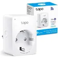 TP-Link Tapo P110 Mini Smart Wi-Fi Socket Energy Monitoring WLAN-Steckdose weiß