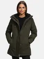 Navahoo Winterjacke Damen Baumwolle grün, 38 756316-0002-00380