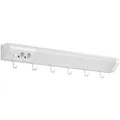 Oktaplex Talin LED Unterbauleuchte Küche 76cm mit Steckdose Küchenlicht Warmweiß 3000K 230V