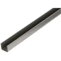 Alberts U-profil, Stahl Roh, Warm Gewalzt, Lxbxhxs 2000 X 20 X 20 X 1,5 Mm