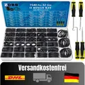 O-Ring Set 4mm-50mm Nitrilkautschuk 1540 Stück Sort
