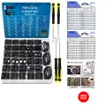 O-Ring Set 4mm-50mm Nitrilkautschuk 1540 Stück Sort