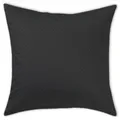 Curt Bauer Mako-Brokat-Damast Kissenbezug einzeln Dessin 9008 AREZZO Farbe ebenholz-3826 Größe 80x80cm