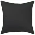 Curt Bauer Mako-Brokat-Damast Bettwäsche Arezzo Kissenbezug einzeln 80x80 cm | ebenholz - schwarz