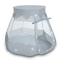 Selonis Baby Spielzelt Zelt 105X90 cm Kinder, Grau