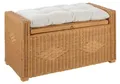 Home affaire Sitztruhe Schönerempfang (Rattan-Bank, OTTOs Choice), Belastbar bis max. 80 Kg, mit Stauraum