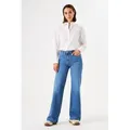 Garcia 5-Pocket-Jeans blau 28/32