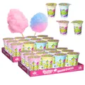 AHA Zuckerwatte 4 Sorten 24 x 20g Becher für Sommer, Geburtstagsparty, Karneval