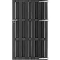 vidaXL Gartentor WPC 100x180 cm Grau 318105