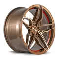 1x CORSPEED KHARMA Higloss-Bronze brushed Surface undercut Trimline red 9.0Jx20