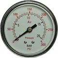 Aerotec Manometer Rückseite Außengewinde 1/4 (9414582)