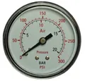 Aerotec Druckluftgeräte-Set Aerotec Manometer 9414582 Anschluss (Manometer): Rückseite Außengewi