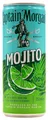Captain Morgan White Rum Mojito, Erfrischendes Mixgetränk mit 10 Prozent Alkohol, 12 Dosen x 250 ml (EINWEG Verpackung), Weißer Rum mit Limetten- und Minzgeschmack für unterwegs