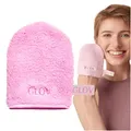 Glov Abschminktücher Mikrofaser Augenmakeup Entferner für Sanfte und Effektive Reinigung Wiederverwendbare Tücher für Empfindliche Haut Ideal Wasserfestes Makeup Umweltschonend