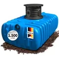 4rain - Flat S Flachtank 1500 Liter Inkl. Schachtverlängerung