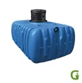 4rain FLAT Flachtank 1.500 - 10.000 l mit drehbarem Tankdom Erdtank Zisterne
