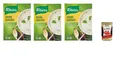 3 X 88g Knor Crema Carciofi Artischockencreme+Italian Gourmet Polpa 400g