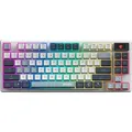 MSI FORGE GK600 TKL WIRELESS SKY Gaming-Tastatur weiß