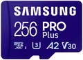 Samsung PRO Plus microSDXC-Karte 256GB A2 Application Performance Class, v30 Video Speed Class, UHS-I inkl. SD-Adapter