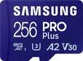 SAMSUNG PRO Plus 256 GB microSDXC (2023), Speicherkarte blau, UHS-I U3, Class 10