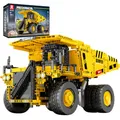 Reobrix Technik Dumper Bausteine, Bergbau Muldenkipper Bausteinset 22025, Autotransporter Konstruktionsfahrze für Kinder und Erwachsene
