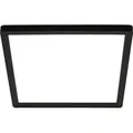 LED Deckenlampe LED Panel Deckenleuchte Flach Indirektes Licht Neutralweiß - Schwarz