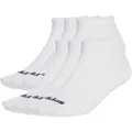 ADIDAS Herren Socken Linear gepolsterte Crew im 6er-Pack