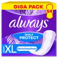 always Slipeinlage Daily Protect Extra Long mit leichtem Duft Gigapack 54