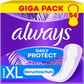 Always Daily Protect Slipeinlagen Extra Long Giga Pack atmungsaktiv Duft 54 St.